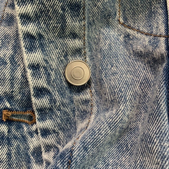 Avec Les Filles Patchwork Denim Jacket Sz XXS - Picture 6 of 8